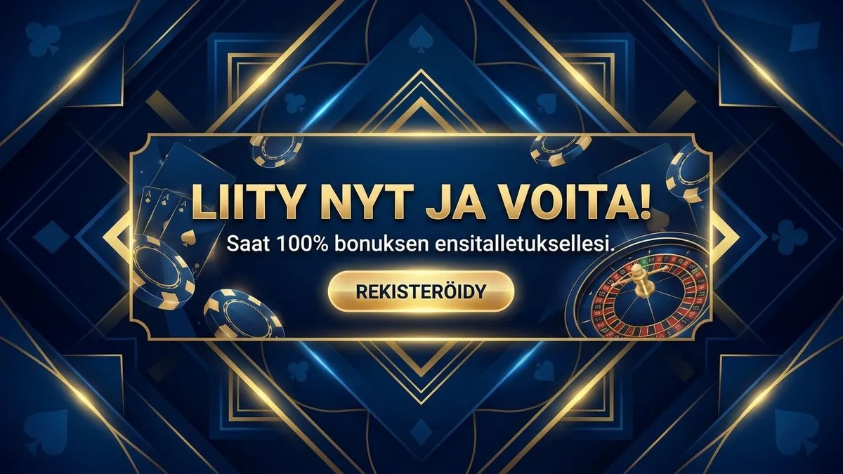 Rekisteröidy bonuksella